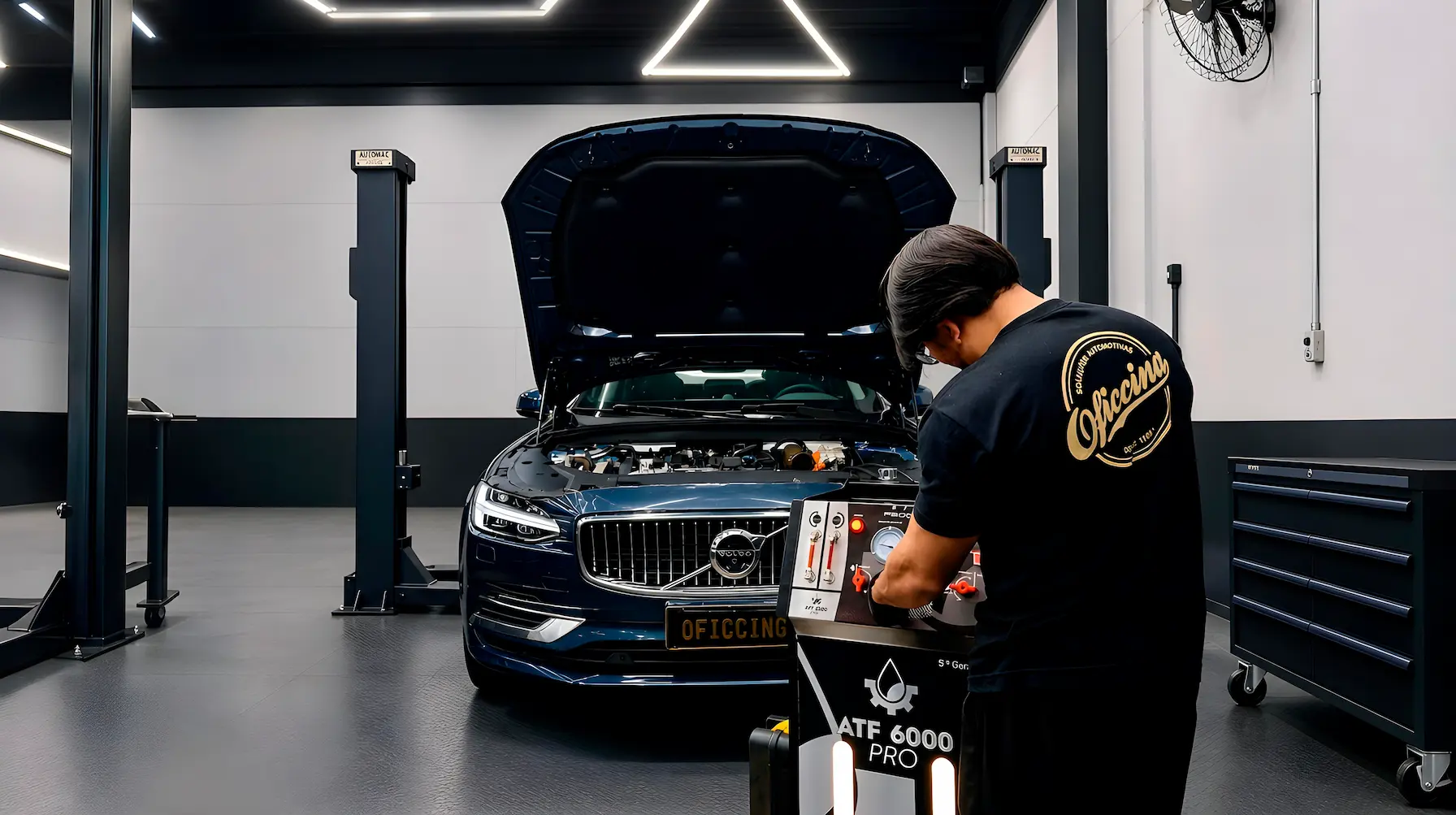 ATF 6000 Pro, máquina de troca do óleo de câmbio automático